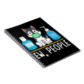 Siberian Husky Dog Face Mask en Hand Wash Notitieboek (Rechterzijde)