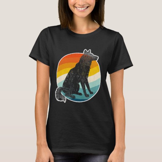 Siberian Husky Dog  Funny T-shirt (Voorkant)