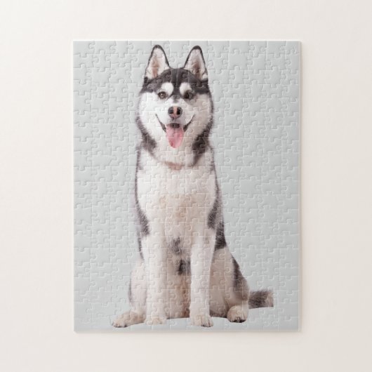 Siberian Husky Dog Legpuzzel (Verticaal)