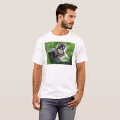 Siberian Husky Dog Mannen T-Shirt (Voorkant volledig)