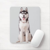 Siberian Husky Dog Muismat (Met muis)