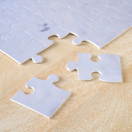 Siberian Husky Dog op sneeuw tijdens de kerstmis Legpuzzel (Zijkant)