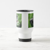 Siberian Husky Dog Plastic Travel Mug Reisbeker (Center)