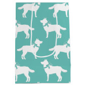 Siberian Husky Dog Puppy Malamut Medium Cadeauzakje (Achterkant)