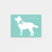 Siberian Husky Dog Puppy Malamut Post-it® Notes (Voorkant)