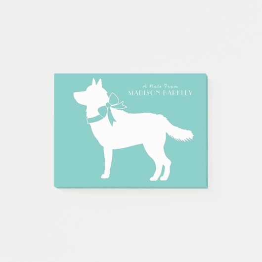Siberian Husky Dog Puppy Malamut Post-it® Notes (Voorkant)