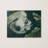 Siberian Husky Dog Puzzle Legpuzzel (Horizontaal)
