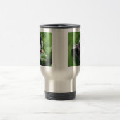 Siberian Husky Dog Roestless Travel Mug Reisbeker (Center)