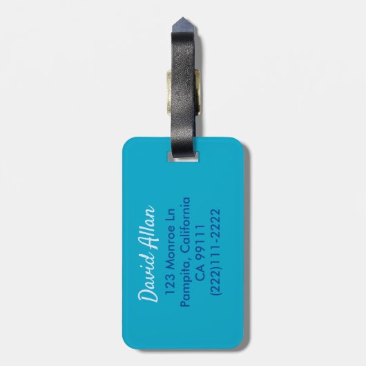 SIBERIAN HUSKY DOG - SKYDIVING DOG. HOUD UW COOL BAGAGELABEL (Achterkant verticaal)