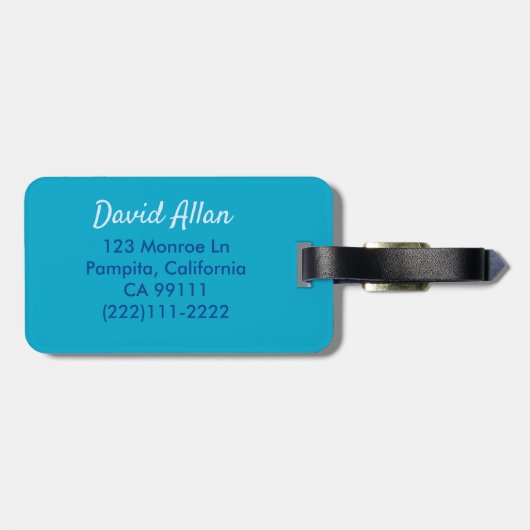 SIBERIAN HUSKY DOG - SKYDIVING DOG. HOUD UW COOL BAGAGELABEL (Achterkant horizontaal)