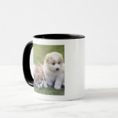 Siberian Husky; Een werkend hondenras dat Mok (Voorkant links)