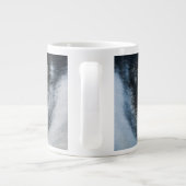 Siberian Husky Eyes Grote Koffiekop (Achterkant)