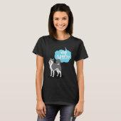 Siberian Husky Farting Dog Who Farted T-shirt (Voorkant volledig)