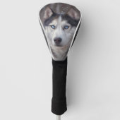 Siberian Husky Golfheadcover (Voorkant)
