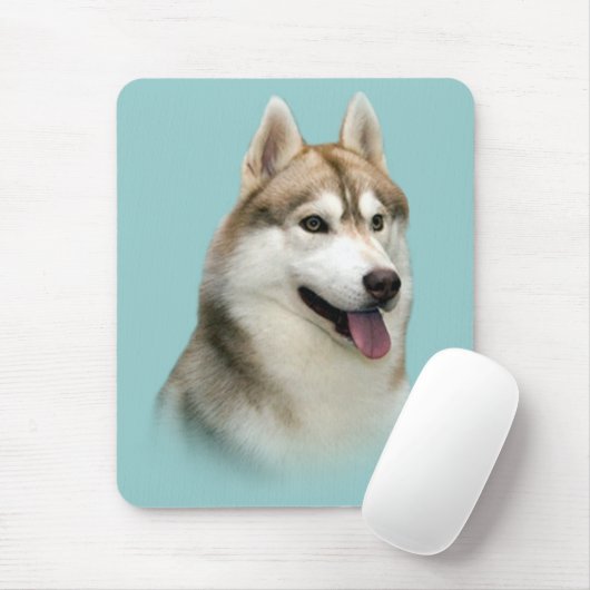 Siberian Husky Gorgood Mousepad Muismat (Met muis)