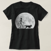 Siberian Husky Halloween Skeleton Funny Dog Youth  T-shirt (Design voorkant)