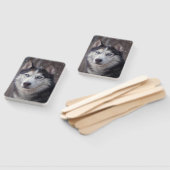 Siberian Husky Handwaaier (Niet-gemonteerd)