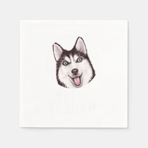 Siberian Husky Head Hondenras Animal Pet Lover Gif Servet