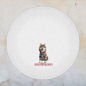 Siberian Husky Holiday Snijplank