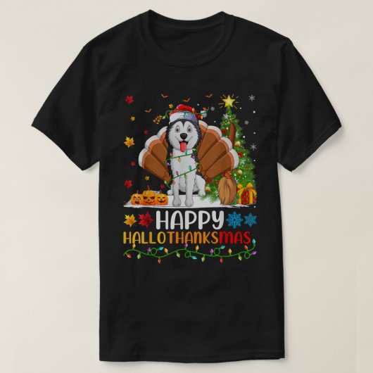 Siberian Husky Hondenliefhebber Funny Siberian Hus T-shirt (Design voorkant)