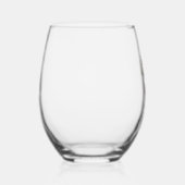 Siberian Husky Hondenliefhebber Wijnglas Zonder Voet (Rechts)