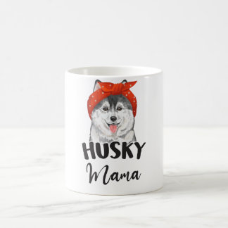 Siberian Husky Hondenras Mam Gift Koffiemok