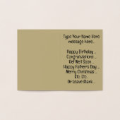 Siberian Husky Kaart/Alaskan Malamute Kaart Blank (Binnen)