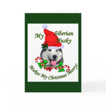 Siberian Husky kerstcadeaus