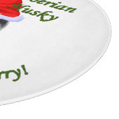 Siberian Husky Kerstmis Snijplank (Hoek)