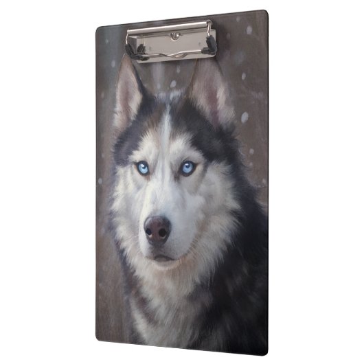 Siberian Husky Klembord (Links)