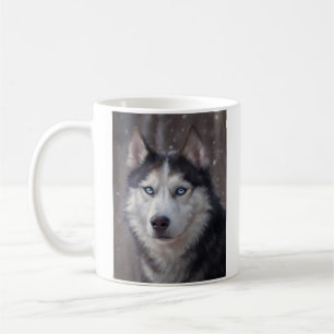 Siberian Husky Koffiemok
