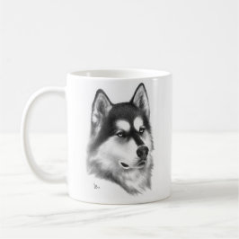 Siberian Husky Koffiemok