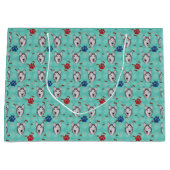 Siberian Husky Large Cadeautasje (Voorkant)