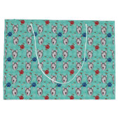 Siberian Husky Large Cadeautasje (Achterkant)