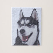 Siberian Husky Legpuzzel (Verticaal)