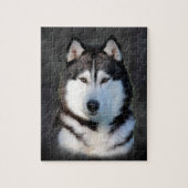 Siberian Husky Legpuzzel (Verticaal)