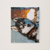 Siberian Husky Legpuzzel (Verticaal)