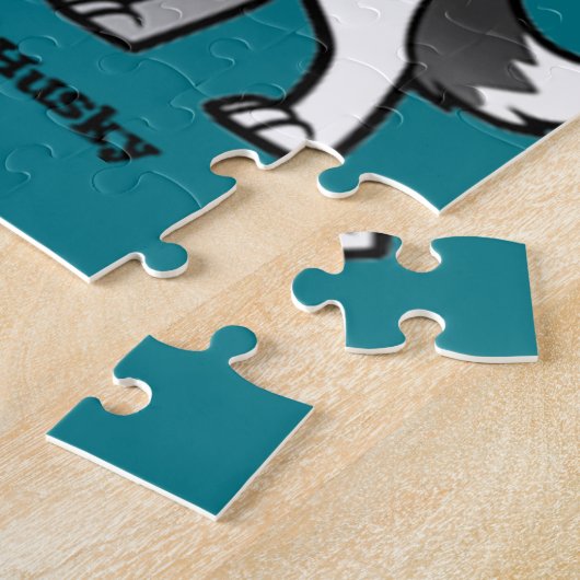 Siberian Husky Legpuzzel (Zijkant)