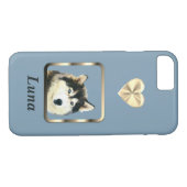 Siberian Husky Lovers Apple iPhone 8/7 Hoesje (Achterkant (Horizontaal))