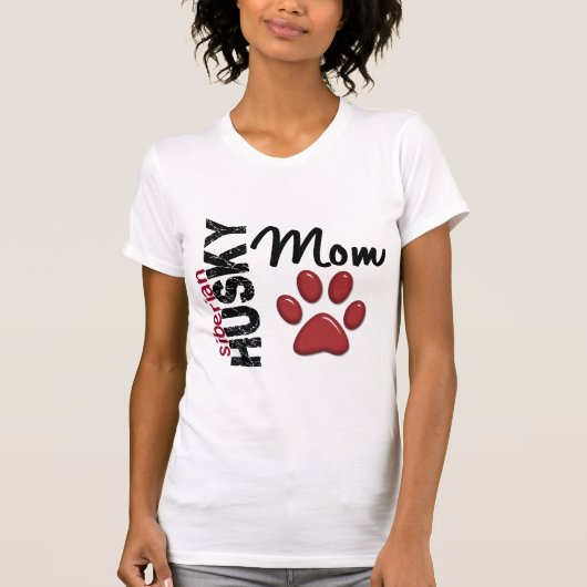 Siberian Husky Ma 2 T-shirt (Voorkant)