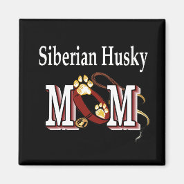 Siberian Husky Ma Gifts Magneet