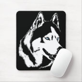 Siberian Husky Mousepad Gifts Malamute Sled Dogs Muismat (Met muis)
