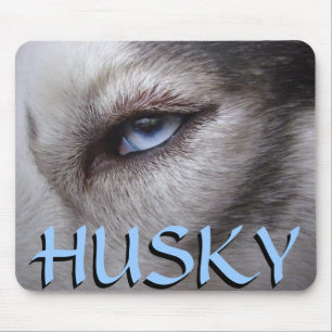 Siberian Husky Mousepad Gifts Malamute Sled Dogs Muismat