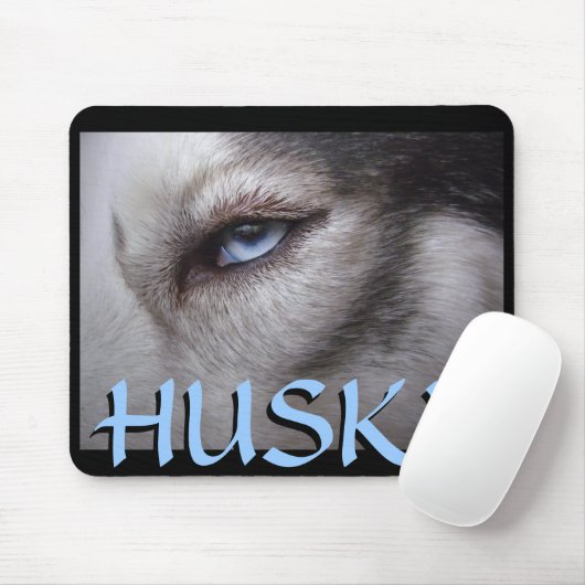 Siberian Husky Mousepad Gifts Malamute Sled Dogs Muismat (Met muis)