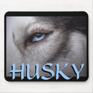Siberian Husky Mousepad Gifts Malamute Sled Dogs Muismat