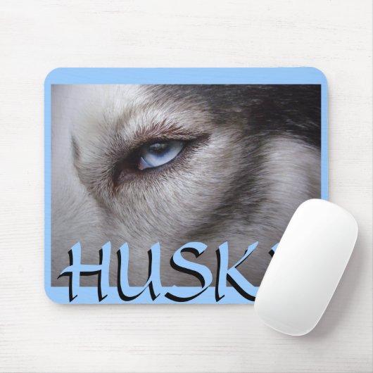 Siberian Husky Mousepad Gifts Malamute Sled Dogs Muismat (Met muis)