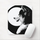 Siberian Husky Mousepad Gifts Malamute Sled Dogs Muismat (Met muis)