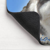 Siberian Husky Mousepad Gifts Malamute Sled Dogs Muismat (Hoek)