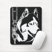Siberian Husky Mousepad Gifts Malamute Wolf Dogs Muismat (Met muis)