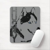 Siberian Husky Mousepad Gifts Malamute Wolf Dogs Muismat (Met muis)